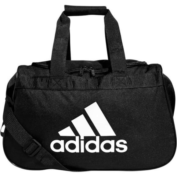 Adidas Diablo Small Duffel Gym Bag Black Sports Travel Bag for Men Women - Picture 1 of 7